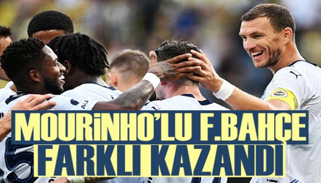 Mourinho'lu Fenerbahçe Fransız takımına patladı