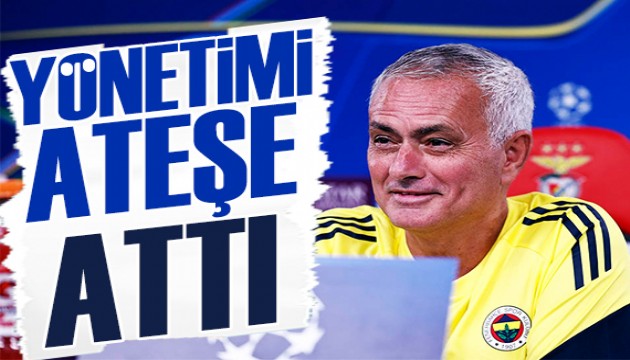 Mourinho yönetimi ateşe attı | Spor manşetleri