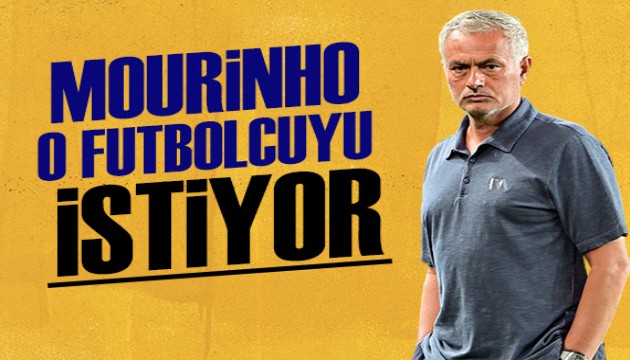 Mourinho o futbolcuyu istedi