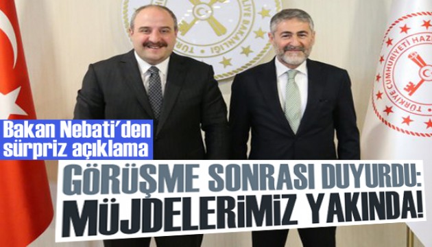 Bakan Nebati'den sürpriz açıklama: Müjdelerimiz yakında!