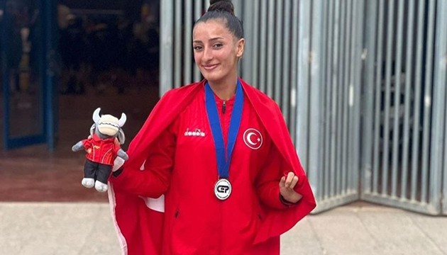 Milli sporcu Avrupa'da üçüncü oldu