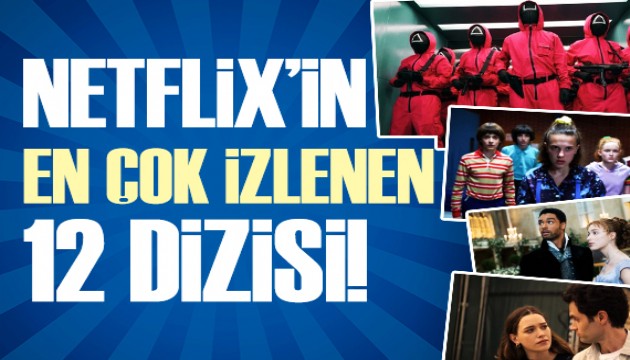 Netflix'in en çok izlenen 12 dizisi!