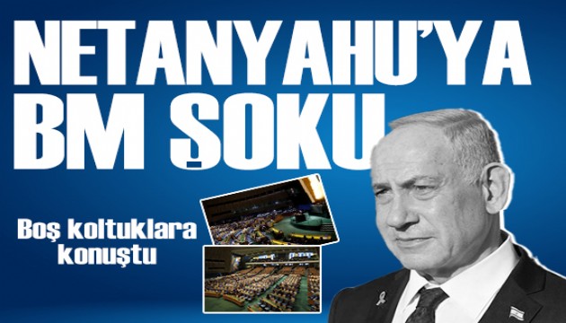 BM'de Netanyahu'ya büyük tepki