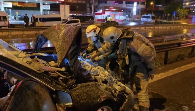 Pendik'te zincirleme kaza