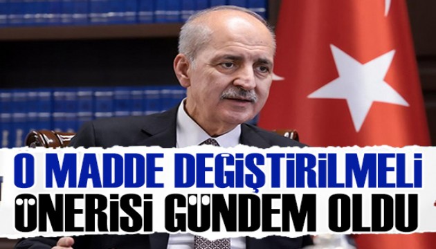 Numan Kurtulmuş'un Anayasa sözleri gündem oldu