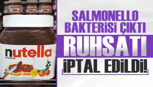 Salmonella bakterisi çıktı: Ruhsatı iptal edildi!