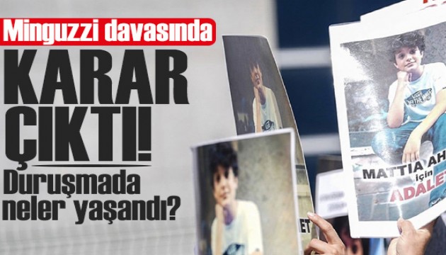 Mattia Ahmet Minguzzi davasında karar açıklandı