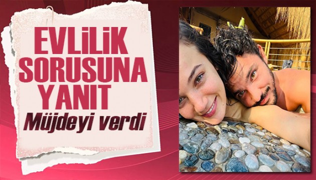 Pınar Deniz ve Kaan Yıldırım'dan evlilik sorusuna cevap!