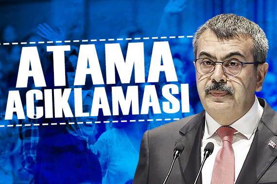 Bakan Tekin'den atama açıklaması