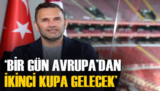 Okan Buruk'tan Avrupa Kupası açıklaması: 'Bir gün ikinci kupa da gelecek'