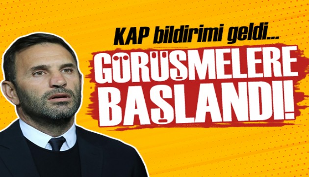 Galatasaray Okan Buruk'la görüşmelere başladı!