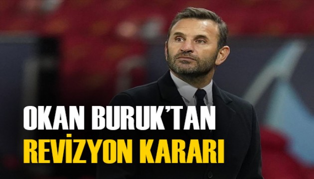 Galatasaray'da Okan Buruk neşteri vuruyor!