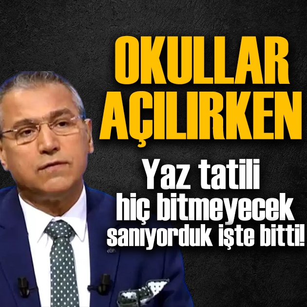 Abbas Güçlü yazdı: Okullar açılırken...