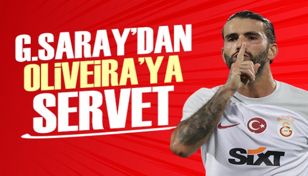 Galatasaray'da Oliveira'ya ödenen bedel cep yaktı