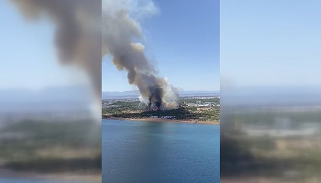 Antalya'da orman yangını