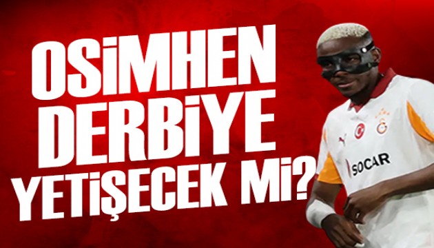 Osimhen dev derbide oynayacak mı?