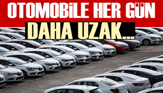 Vatandaş otomobile her geçen gün daha uzak