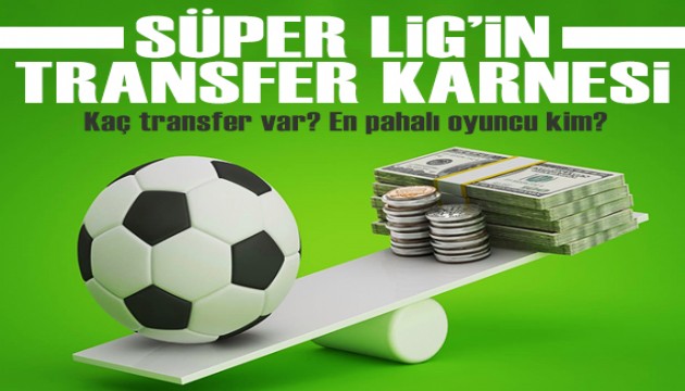 Süper Lig'in transfer karnesi! Kaç oyuncu transfer edildi? En pahalı oyuncu kim?