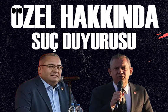 Mesut Özarslan'dan Özgür Özel hakkında suç duyurusu