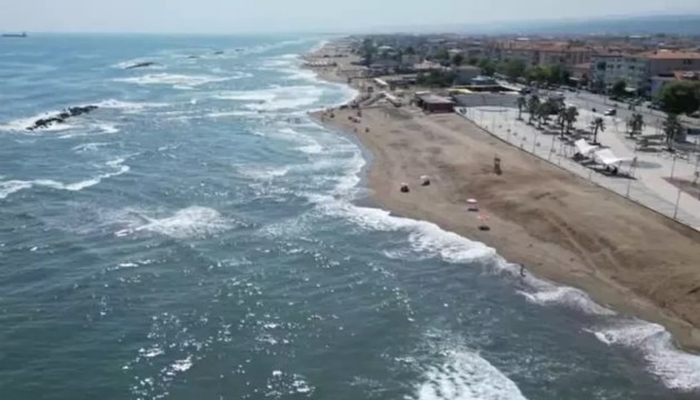 Bir ilde denize girmek yasaklandı