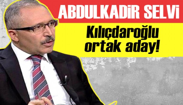 Abdulkadir Selvi yazdı: İmamoğlu bekleyecek, Kılıçdaroğlu ortak aday