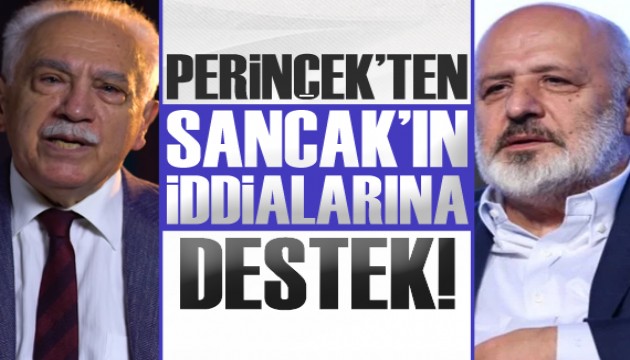 Perinçek'ten Sancak'ın iddialarına destek!