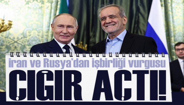 İran ve Rusya'dan stratejik iş birliği vurgusu