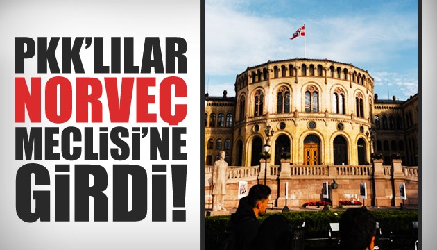 PKK’lılar Norveç Meclisi’nde!