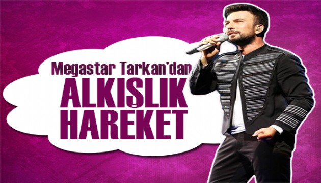 Tarkan'dan 3 farklı kuruma İzmir konseri bağışı!