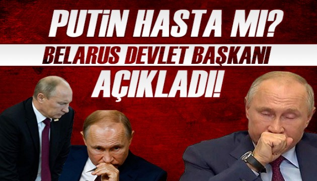 Putin'in sağlık durumuyla ilgili gelişme! Belarus Devlet Başkanı duyurdu