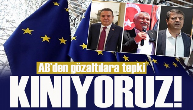 AB’den CHP’li başkanlara yönelik gözaltılara tepki