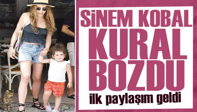 Sinem Kobal kural bozdu! Leyla’yla günaydın paylaşımı geldi!