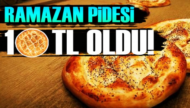 Kütahya'da ramazan pidesi 10 lira oldu!