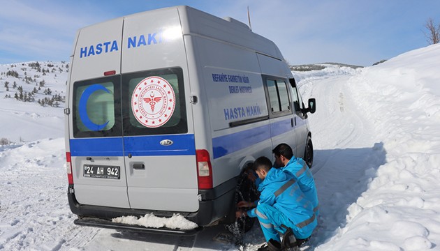 Sağlık ekiplerinin zorlu mesaisi