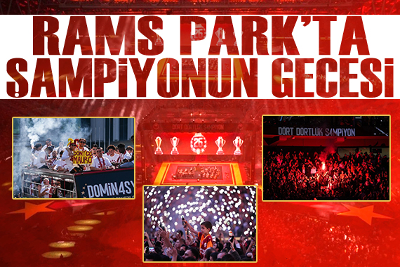 Galatasaray 26. Şampiyonluğunu kutluyor