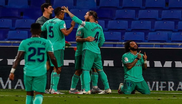 Real Madrid zirveye kapak attı