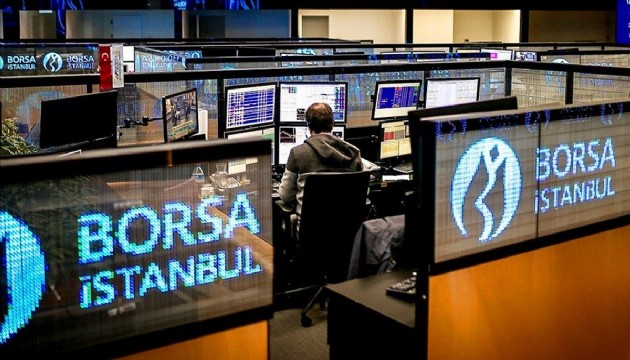 Borsa ilk yarıda yükseldi