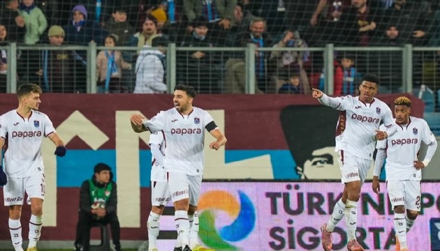 Trabzonspor'da en iyi ilk yarı performansı