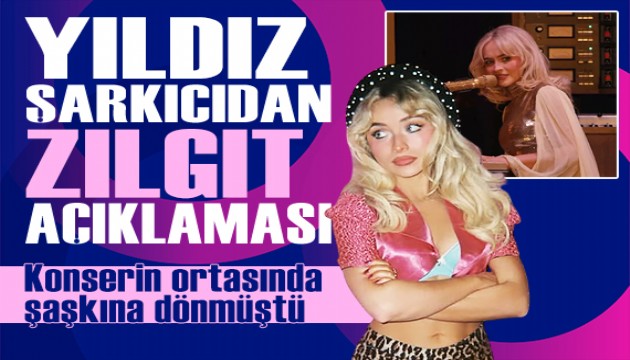 Dünyaca ünlü şarkıcı Sabrina Carpenter'dan 