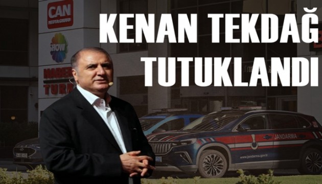 Kenan Tekdağ'a tutuklama kararı
