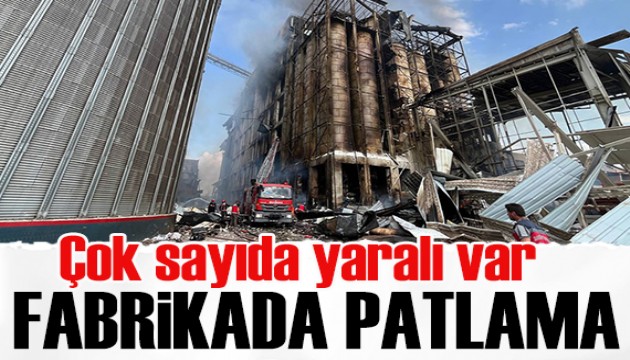 Sakarya'da fabrikada patlama: Çok sayıda yaralı var