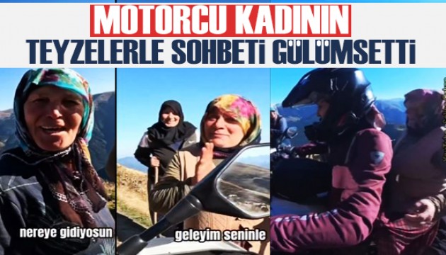 Youtuber Saliha Özcan'ın teyzelerle sohbeti gülümsetti