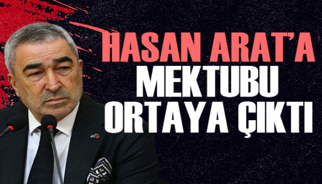 Samet Aybaba'nın Hasan Arat'a gönderdiği mektubu ortaya çıktı