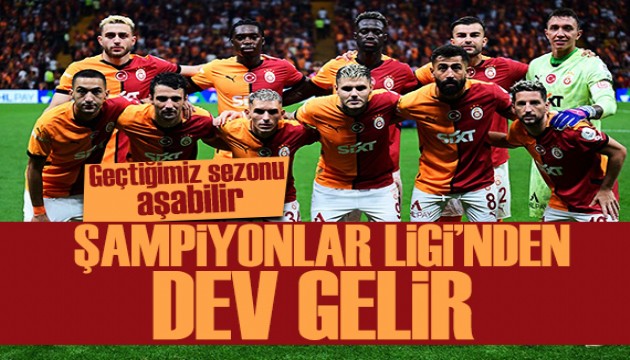 Galatasaray'ın kasasını dolduracak gelir: Şampiyonlar Ligi'nde yeni dönem