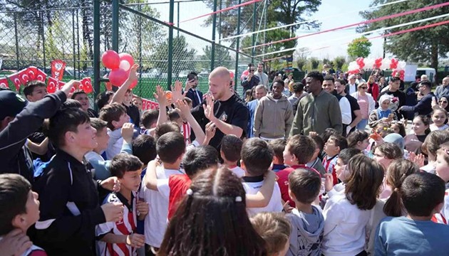 Samsunspor'dan okul ziyareti