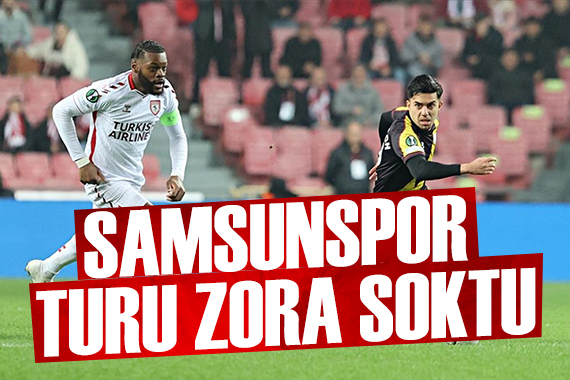 Samsunspor tur şansını zora soktu