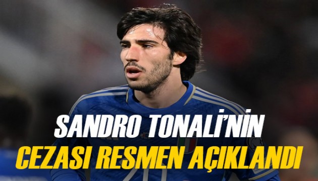 Bahis Soruşturmasındaki Sandro Tonali'nin cezası resmen açıklandı