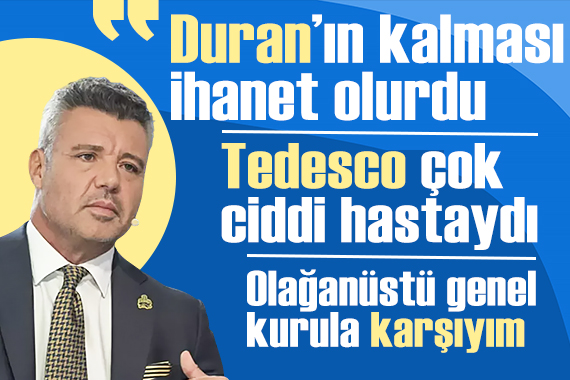 Fenerbahçe Başkanı Sadettin Saran'dan açıklamalar