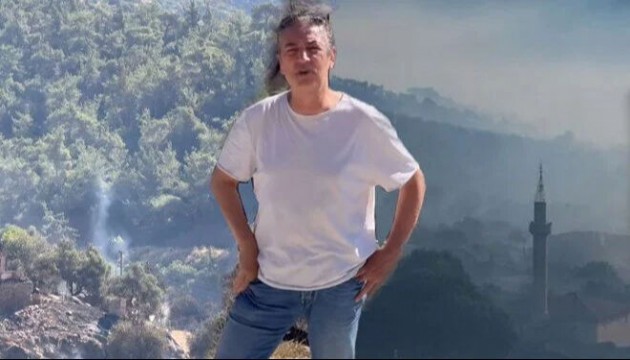 Ünlü şarkıcı yangın bölgesinde... 'Arazi aracımla gerekirse su, hasta taşırım'
