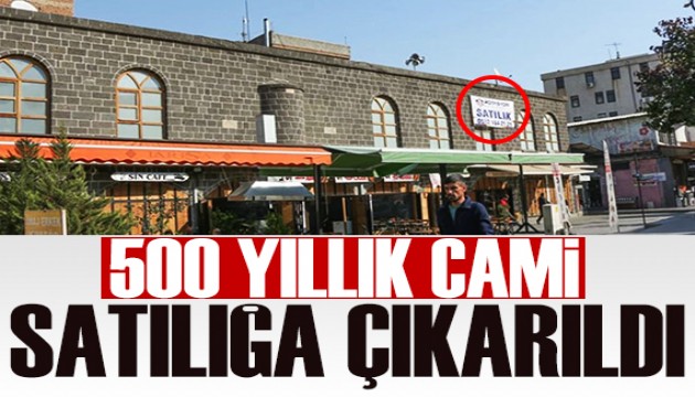 500 yıllık cami satılığa çıkarıldı!